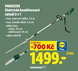 Lidl PARKSIDE Elektrické kombinované nářadí 2 v 1 nabídka