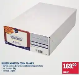 Makro Kuřecí nugetky corn flakes nabídka