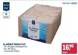 Makro Aljašská treska filé nabídka