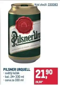 Makro Pilsner urquell nabídka