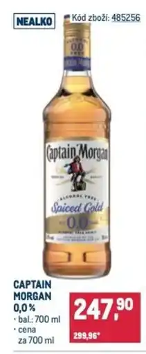 Makro Captain Morgan 0.0% nabídka