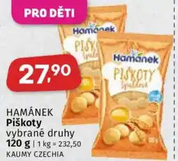 Coop HAMÁNEK Piškoty nabídka