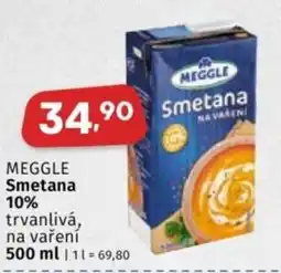 Coop MEGGLE Smetana 10% nabídka