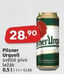Coop Pilsner Urquell světlé pivo ležák nabídka