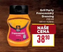Billa Grill Party Francouzský Dressing nabídka