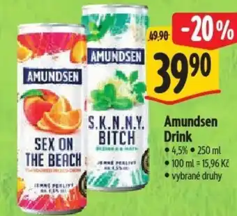 Albert Amundsen Drink nabídka