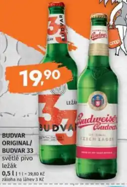Konzum Budvar original/ budvar 33 nabídka