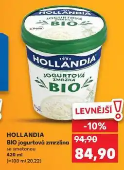 Kaufland HOLLANDIA BIO Jogurtová zmrzlina nabídka