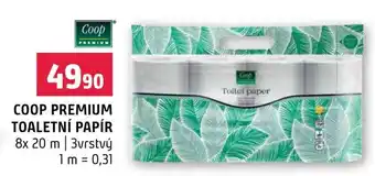 COOP PREMIUM TOALETNÍ PAPÍR