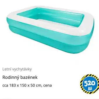 TEDi Rodinný bazének nabídka
