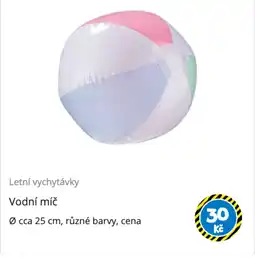 TEDi Vodní míč nabídka