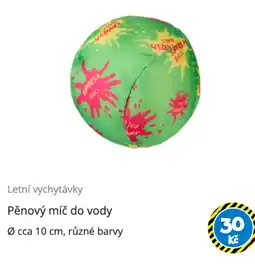TEDi Pěnový míč do vody nabídka