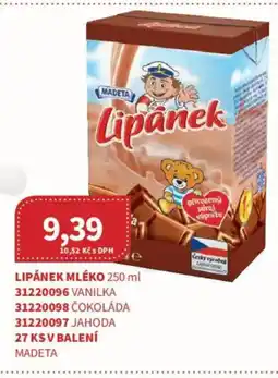 Kubík potraviny Lipánek mléko nabídka