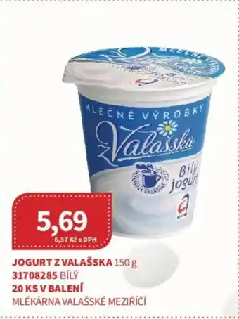 Kubík potraviny Jogurt z Valašska nabídka