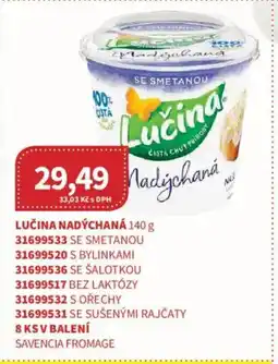 Kubík potraviny Lučina nadýchaná nabídka