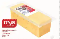 Kubík potraviny Císařský sýr s oky 30% nabídka