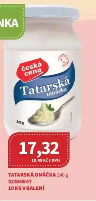 Kubík potraviny Tatarská omáčka nabídka