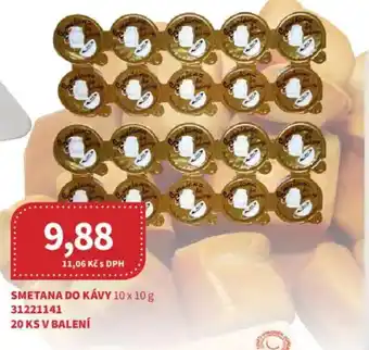 Kubík potraviny Smetana do kávy nabídka