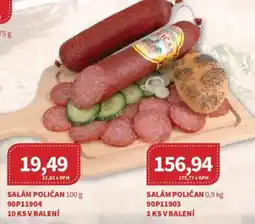 Kubík potraviny Salám poličan nabídka