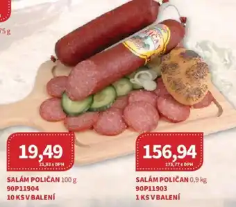 Kubík potraviny Salám poličan nabídka