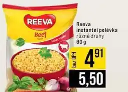 Jip Reeva instantní polévka různé druhy nabídka