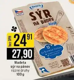Jip Madeta sýr na pánev různé druhy nabídka