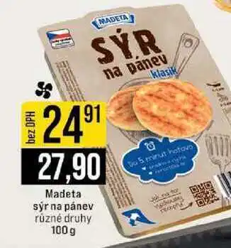 Jip Madeta sýr na pánev různé druhy nabídka