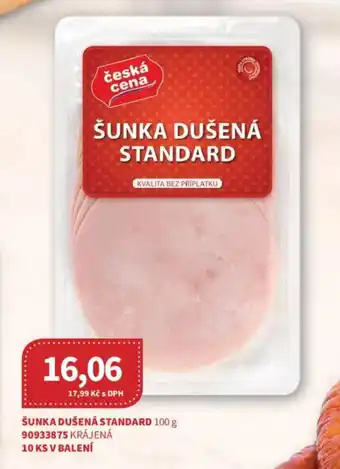 Kubík potraviny Šunka dušená standard nabídka