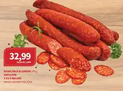 Kubík potraviny Dunajská klobása nabídka