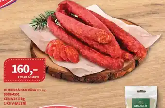 Kubík potraviny Uherská klobása nabídka
