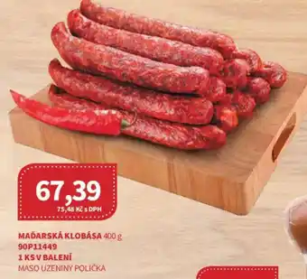 Kubík potraviny Maďarská klobása nabídka