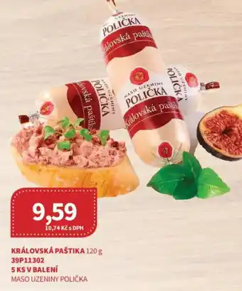 Kubík potraviny Královská paštika nabídka