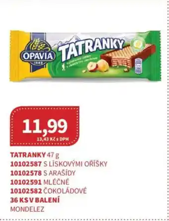 Kubík potraviny Tatranky nabídka