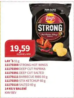 Kubík potraviny Lay's nabídka