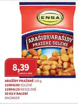Kubík potraviny Arašídy pražené nabídka
