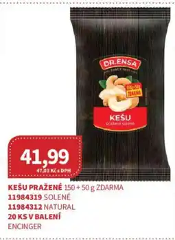 Kubík potraviny Kešu pražené nabídka