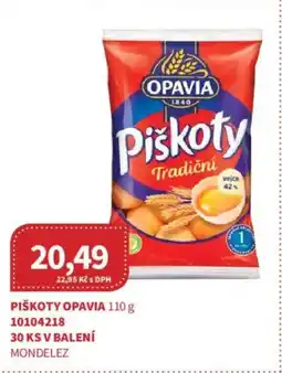 Kubík potraviny Piškoty opavia nabídka