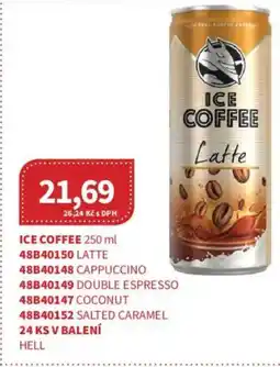 Kubík potraviny Ice coffee nabídka