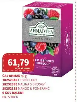 Kubík potraviny Čaj Ahmad nabídka