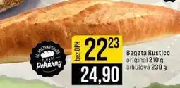 Jip Bageta Rustico original 210 g cibulová 230 g nabídka