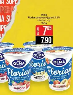 Jip Olma Florian ochucený jogurt 2.3% různé druhy nabídka