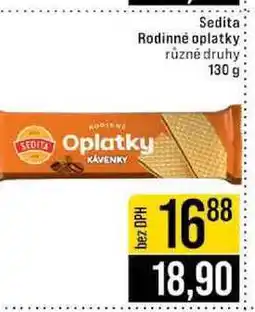Jip Sedita Rodinné oplatky různé druhy nabídka