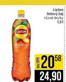 Jip Lipton ledový čaj různé druhy nabídka