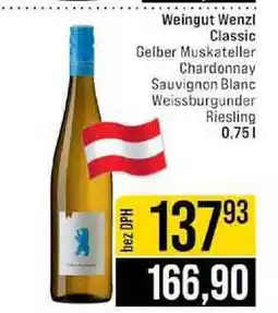 Jip Weingut Wenzl Classic Gelber Muskateller Chardonnay Sauvignon Blanc Weissburgunder Riesling nabídka
