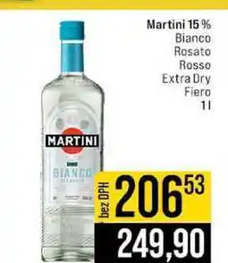 Jip Martini 15% Bianco Rosato Rosso Extra Dry Fiero nabídka
