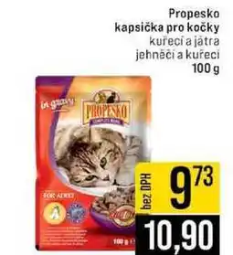 Jip Propesko kapsička pro kočky kuřecí a játra jehněčí a kuřecí nabídka