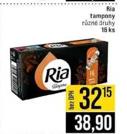 Jip Ria tampony různé druhy 16 ks nabídka