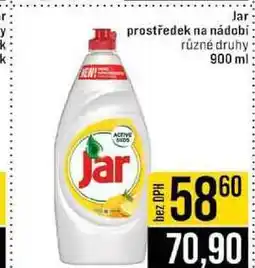 Jip Jar prostředek na nádobí různé druhy nabídka