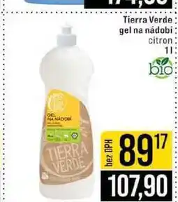 Jip Tierra Verde gel na nádobi citron nabídka