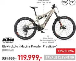 Intersport Elektrokolo >>Macina Prowler Prestige<< nabídka